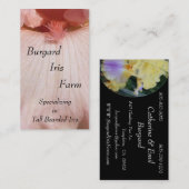 Cartes de visite de crèche (Devant / Derrière)