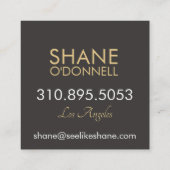 Cartes de visite de crête de famille (Dos)