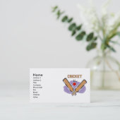 Cartes de visite de cricket (Debout devant)