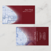 cartes de visite de Crimson Red Architect (Devant / Derrière)