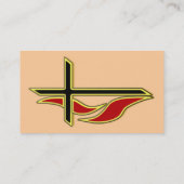 CARTES DE VISITE DE CROIX ET DE FLAMME (Dos)