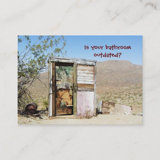 Cartes de visite de cru de construction de salle (Devant)