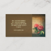 cartes de visite de cru de musique (Dos)