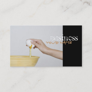 Cartes de visite de cuisine