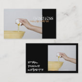 Cartes de visite de cuisine (Devant / Derrière)