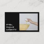 Cartes de visite de cuisine (Dos)