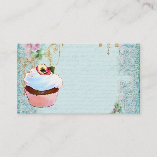 Cartes de visite de Cupcake (Devant)