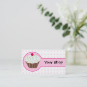 cartes de visite de cupcake (Debout devant)