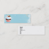 Cartes de visite de Cupcake (Devant / Derrière)