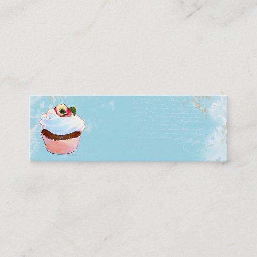 Cartes de visite de Cupcake (Devant)