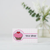 cartes de visite de cupcake (Debout devant)