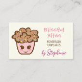 Cartes de visite de Cupcake pour Cupcake Baker mai (Devant)