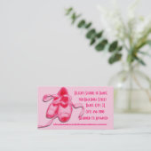 Cartes de visite de danse (Debout devant)