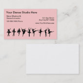 Cartes de visite de danse de ballet (Devant / Derrière)