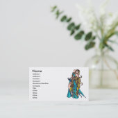 Cartes de visite de danse du ventre (Debout devant)