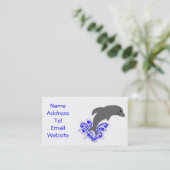 Cartes de visite de dauphin de danse (Debout devant)