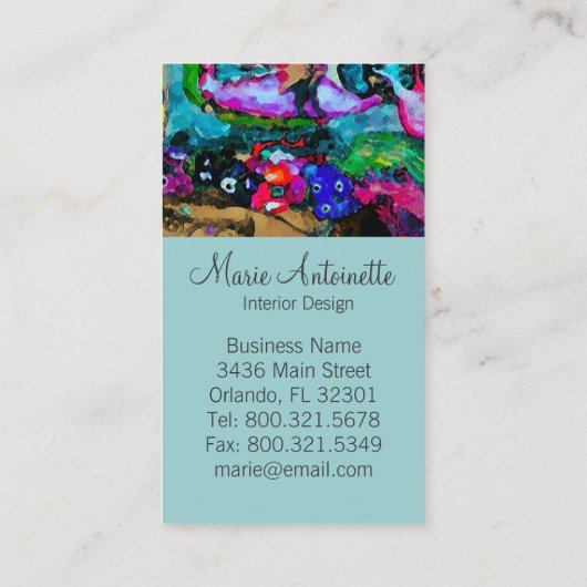 Cartes de visite de ~ de Klimt (Dos)