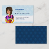 Cartes de visite de décapant de Chambre (Devant / Derrière)