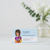 Cartes de visite de décapant de Chambre (Debout devant)