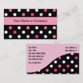 Cartes de visite de décorateur (Devant / Derrière)