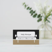 Cartes de visite de décorateur intérieur (Debout devant)