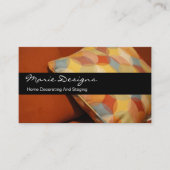 Cartes de visite de décoration (Devant)