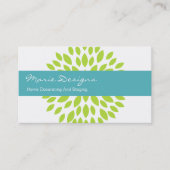 Cartes de visite de décoration (Devant)