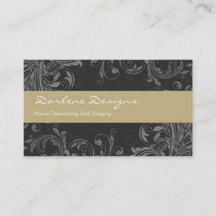 Cartes de visite de décoration