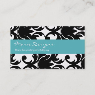 Cartes de visite de décoration