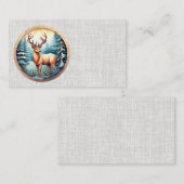 Cartes de visite de Deer Stag (Devant / Derrière)