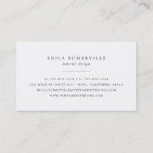 Cartes de visite de dentelles Paisley | Nimbus Gre (Dos)