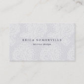 Cartes de visite de dentelles Paisley | Nimbus Gre (Devant)