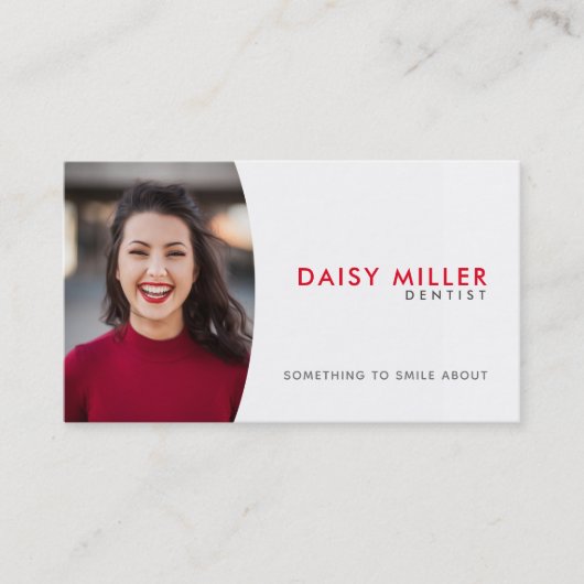 Cartes de visite de Dentist Slogans (Devant)