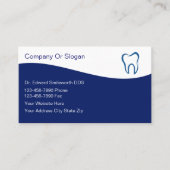 Cartes de visite de dentiste (Devant)