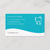 Cartes de visite de dentiste (Devant)