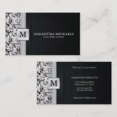 Cartes de visite de design d'intérieur de (Devant / Derrière)