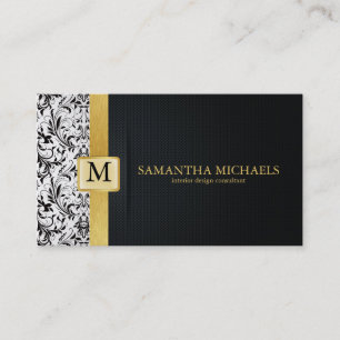 Cartes de visite de design d'intérieur de