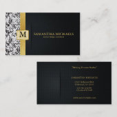 Cartes de visite de design d'intérieur de (Devant / Derrière)