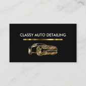 Cartes de visite de détail auto classique (Devant)