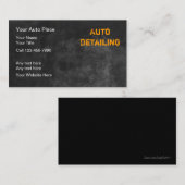 Cartes de visite de détail cool Automotive (Devant / Derrière)