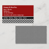 Cartes de visite de détails automatiques (Devant / Derrière)