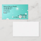 Cartes de visite de distributeurs Médicales (Devant / Derrière)