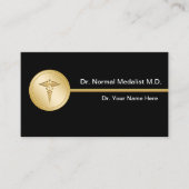 Cartes de visite de docteur (Devant)