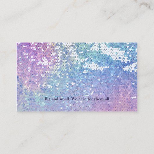 Cartes de visite de Dog Walker (Dos)