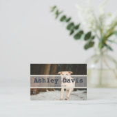 Cartes de visite de Dog Walker (Debout devant)