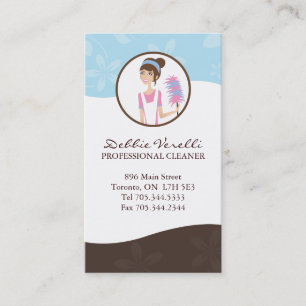 Cartes de visite de domestique