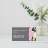 Cartes de visite de domestique de femme de charge (Debout devant)