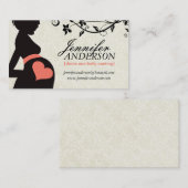 Cartes de visite de Doula, de Midwife et de Belly  (Devant / Derrière)