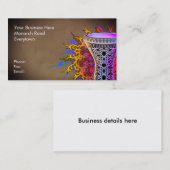 Cartes de visite de Doumbek d'arc-en-ciel (Devant / Derrière)