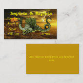 Cartes de visite de dragon entièrement (Devant / Derrière)